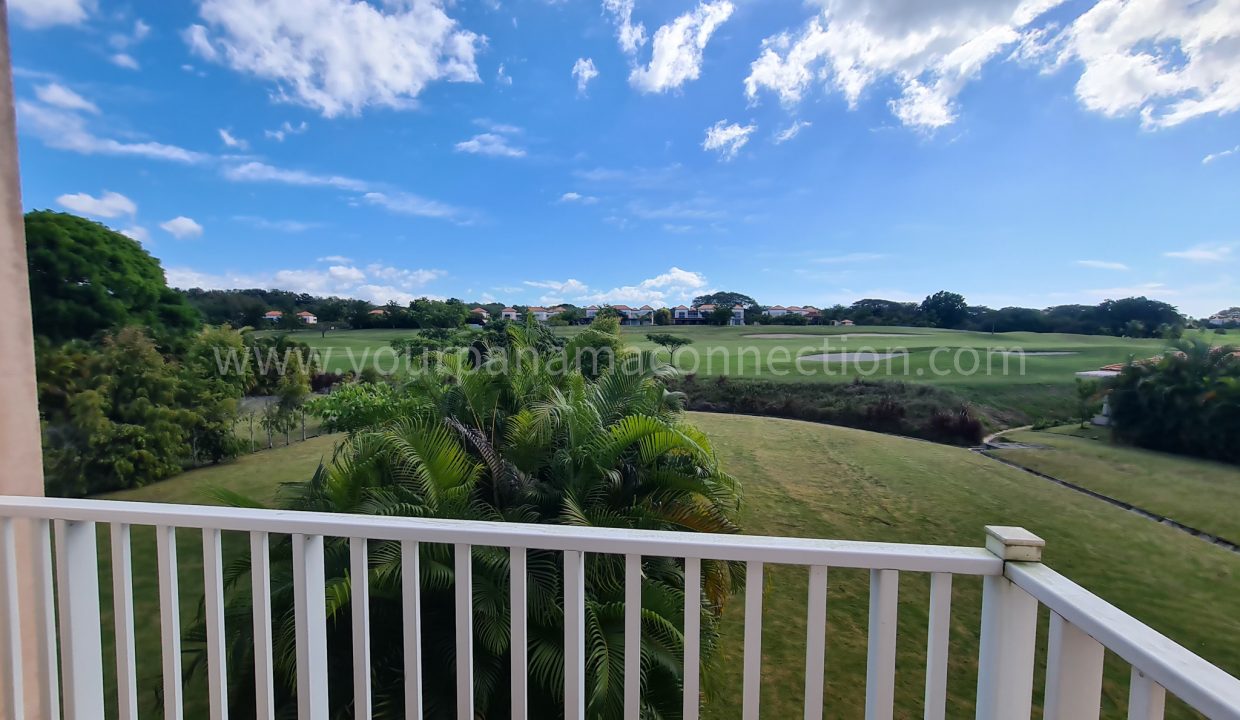 view golf course townhouse decameron panama