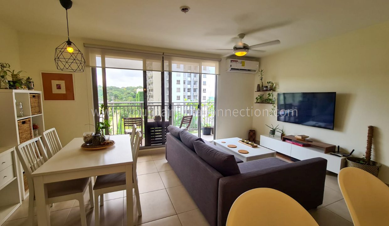 Panama Pacifico apartment for rent livingroom