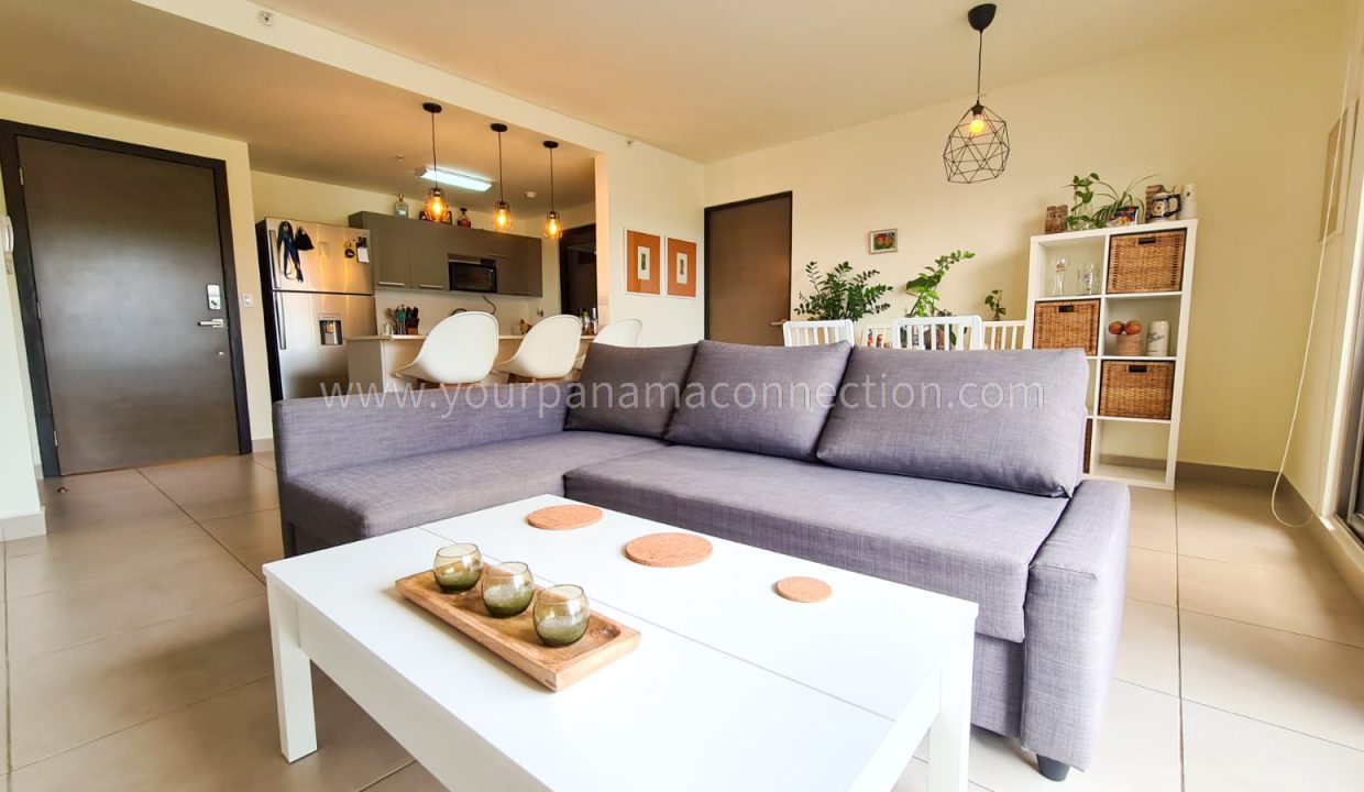 Panama Pacifico living room apartment for rent