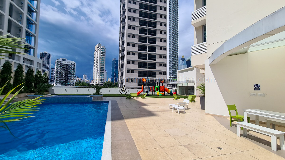 swimming pool apartment for sale in allure panama