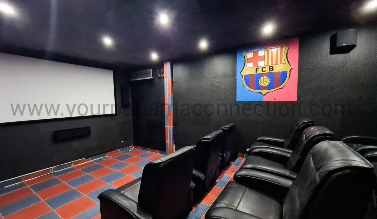 home theatre room house for sale el valle panama